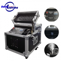 600w haze machine with a case smoke fog machine