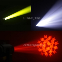 Tête mobile 350w LED avec zoom Spot Wash Beam 3in1 lumière projetée