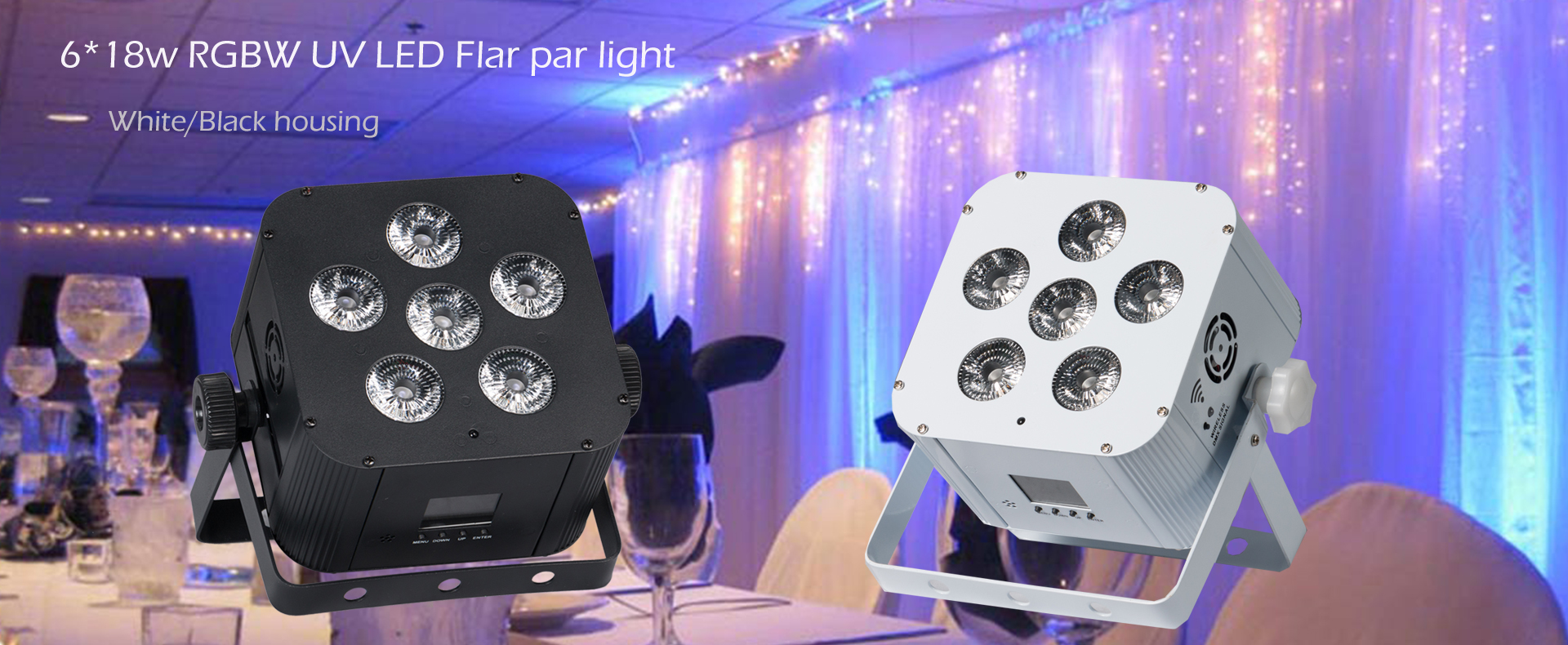 Uplighting para tu boda, todo fiesta！