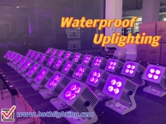 4 * 18 W RGBWA + UV-wasserdichte Uplighting für den Außenbereich