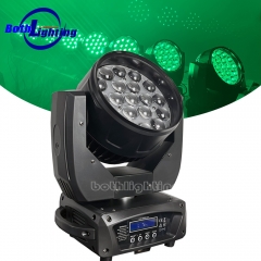 LED Beam Wash 19x15W RGBW Zoom Moving Head