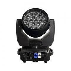 Cabeza móvil con zoom LED Beam Wash 19x15W RGBW