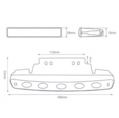 LED DRL Universal D03