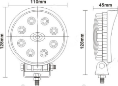 LED work light 24W-B