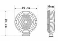 LED work light 36W