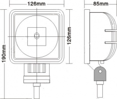 LED work light 30W