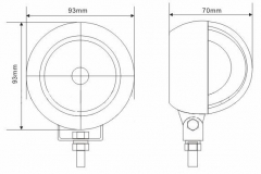 LED work light 15W-C