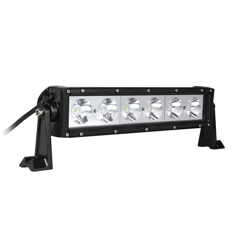 LED work light bar single row