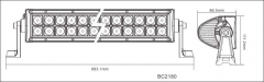 LED work light bar 180W