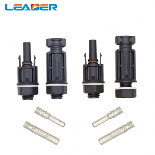 1pairs/lot High quality IP67 solar connector M12 thread solar inverter connector pv panel coupler connector