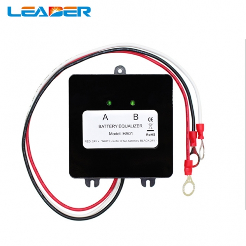 Battery Equalizer for 2x12V Flood AGM Lead Acid Batteries HA01 Voltage balancer Lead acid Battery charger Regulator in Serial