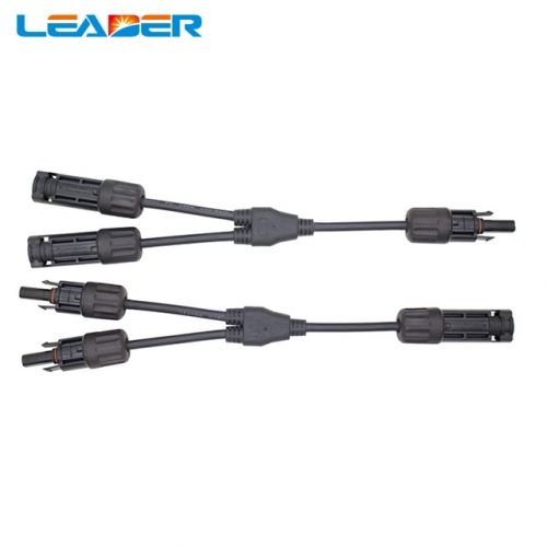1 Pairs High Preformance TUV UL Standard  Branch Y Solar Cable Connectors Female &amp; Male for PV Modules Connection