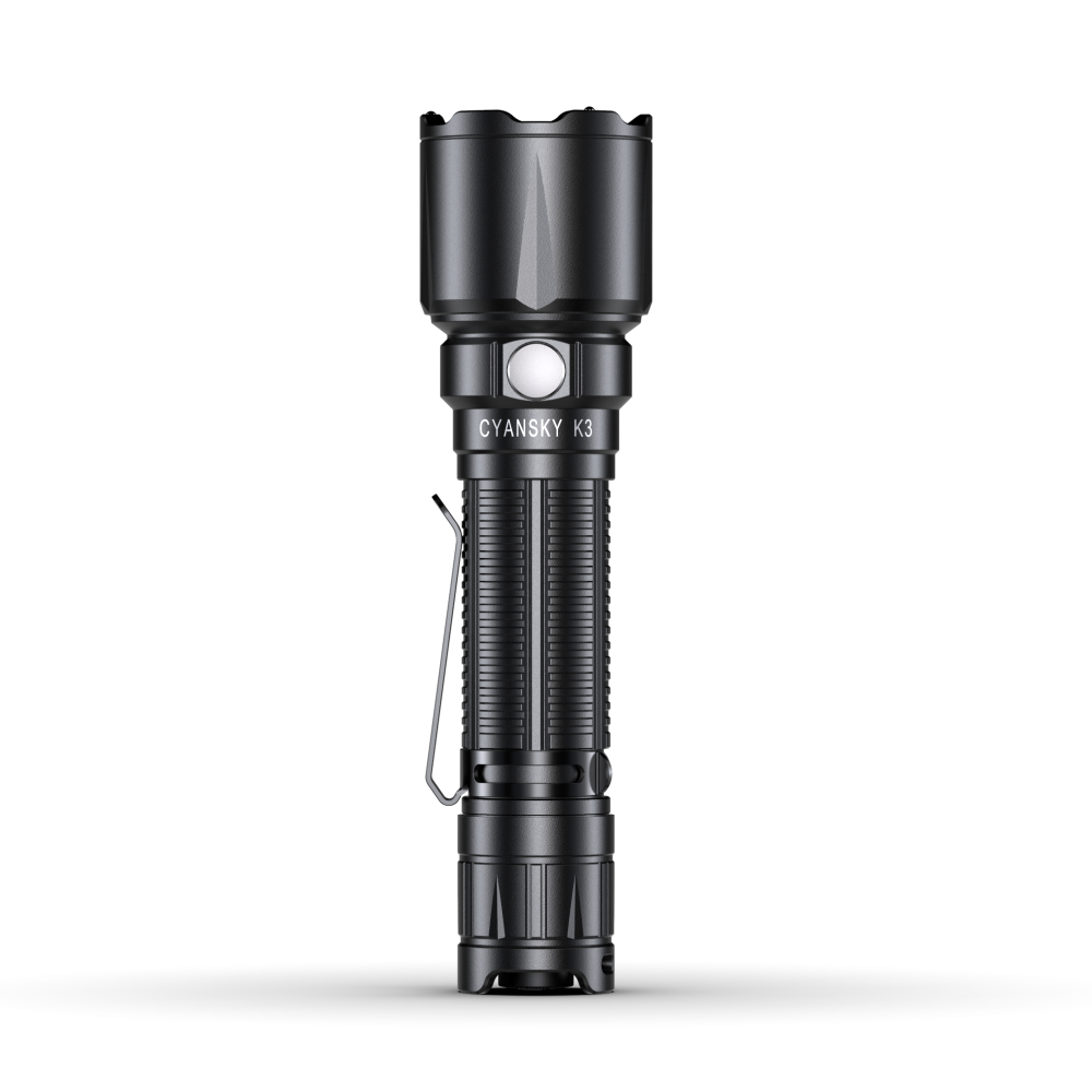 1 Inch Tactical Flashlights Long Range 21700 Flashlight Freasygears 