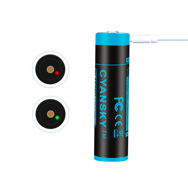 2600mAh 18650 Battery with USB Charging Port