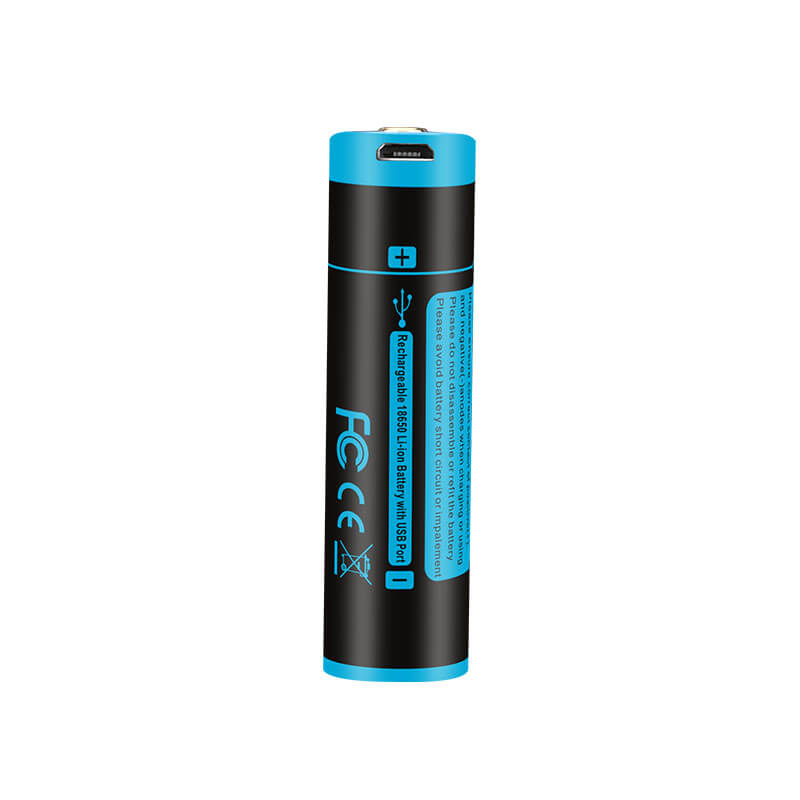 2600mAh 18650 Battery with USB Charging Port