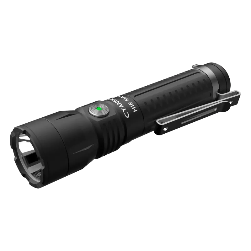 1500 lumens 460m Long Beam Throw Mini Rechargeable 18650 Flashlight H1R Max