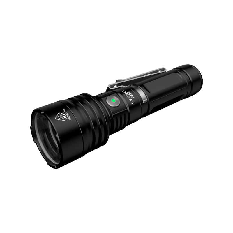 3000 Lumens 650m Palm-sized Rechargeable Searching Flashlight P32R