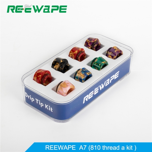 RW A7 Resin 810 Drip Tips  Kit
