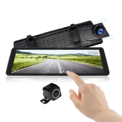 Rearview Mirror With Dual Lens 1080P Dash Camera | 9.88
