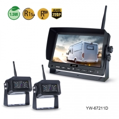 CE/EMARK Approved 7 Inch HD 720P Digital Wireless Backup Camera System