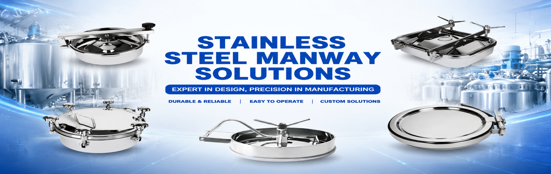 stainless steel manway