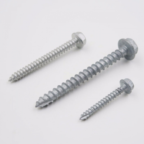 Customized Hex Flange Head Wood Screw with Cut Point