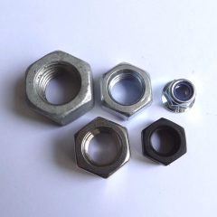 Standard Hex Nuts made of Steel and Stainless Steel