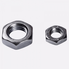 Hex Thin Nut made of Steel and Stainless Steel