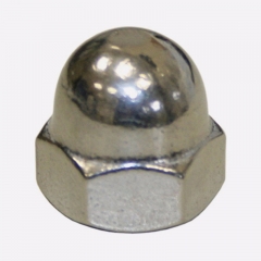 Hex Cap Nuts made of Steel and Stainless Steel