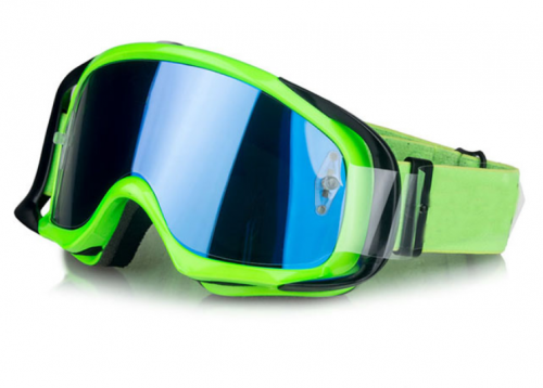 2019 Wholesale Green Tear Off Motocross Goggles