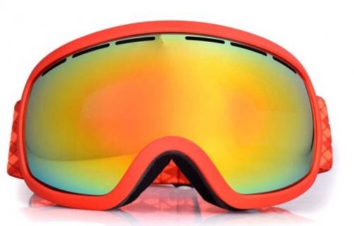 Orange Frame Good Snowboard Goggles with REVO Lens