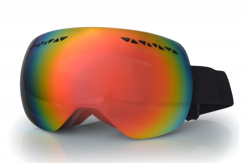 Hot Sale Style REVO Red Anti-Fog Night Ski Goggles