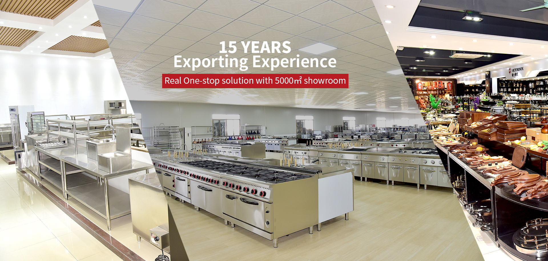 Real One-stop solution with 5000㎡ showroom