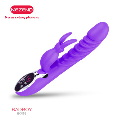 Nezend 23CM Waterproof Heated Vibration Big Size Dildo Vibrator