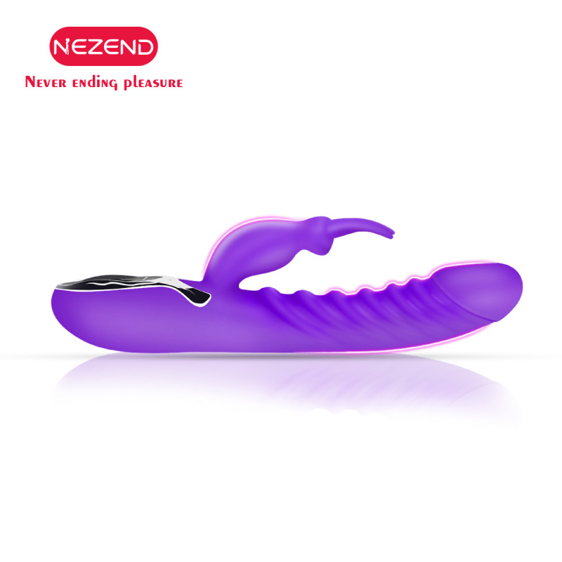 Nezend 23CM Waterproof Heated Vibration Big Size Dildo Vibrator