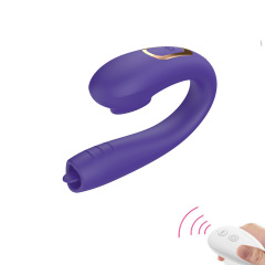 wireless remote control licking U shape vibrator