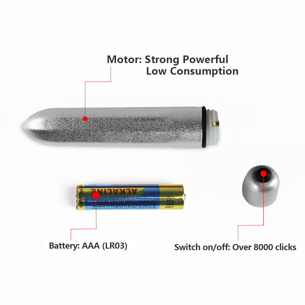 Mini bullet vibrator