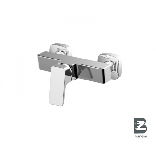 D-9007 Single Handle Bathroom Shower Faucet in Chrome