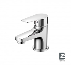 L-6016 Single-Handle Bathroom Water Tap Basin Faucet in Chrome