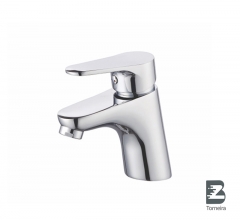 L-6022 Single-Handle Bathroom Water Tap Basin Faucet in Chrome