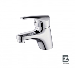 L-6023 Single-Handle Bathroom Water Tap Basin Faucet in Chrome