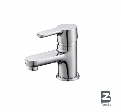 L-6026 Single-Handle Bathroom Water Tap Basin Faucet in Chrome