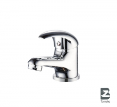 L-7003 Single-Handle Bathroom Water Tap Basin Faucet in Chrome