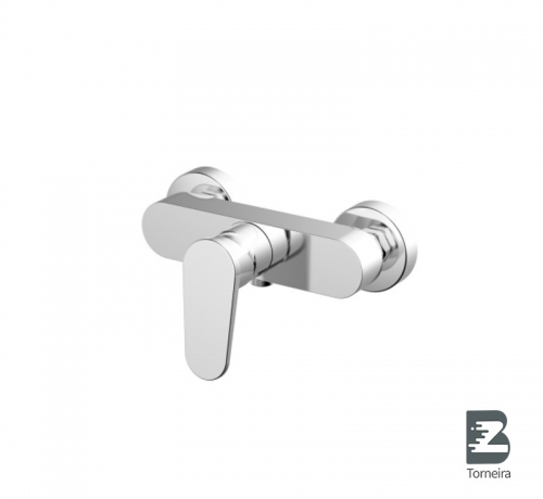 D-9010 Single Handle Bathroom Shower Faucet in Chrome