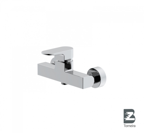 D-9006 Single Handle Bathroom Shower Faucet in Chrome