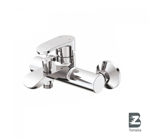 T-6007 Single Handle Bath Faucet in Chrome