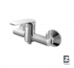 D-6014 Single Handle Bathroom Shower Faucet in Chrome