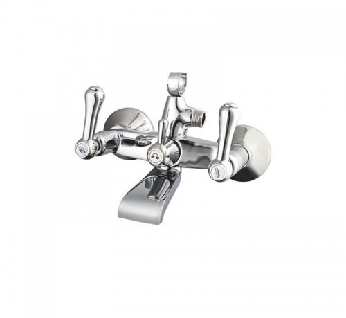 Two Handle Bath Faucet in Chrome