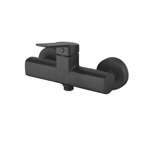 Single Handle Bathroom Shower Faucet Black Matte