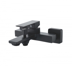 Single Handle Bath  Faucet in Black Matte